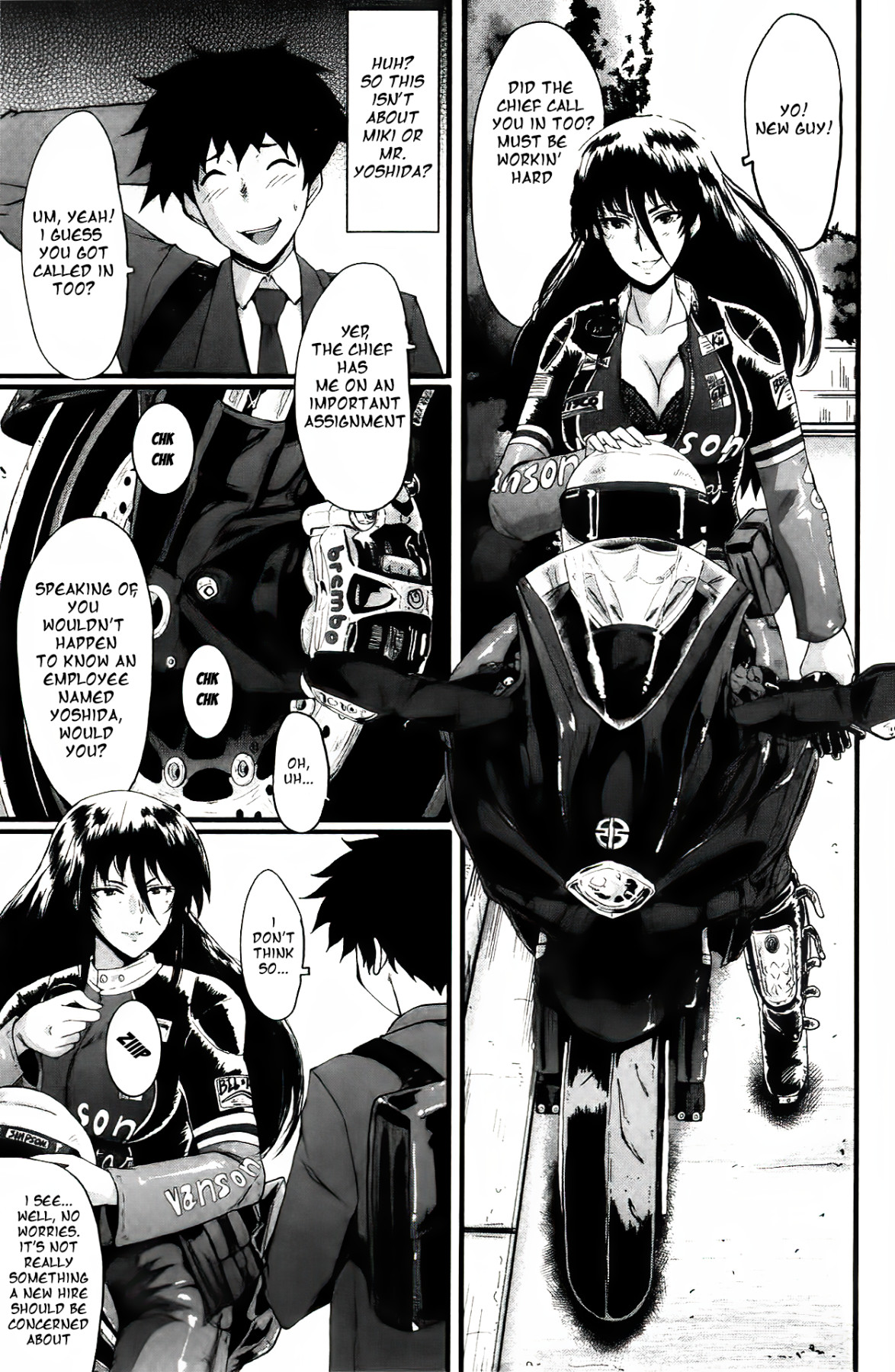 Hentai Manga Comic-Office Nikubenki Ch.1-3-Read-70